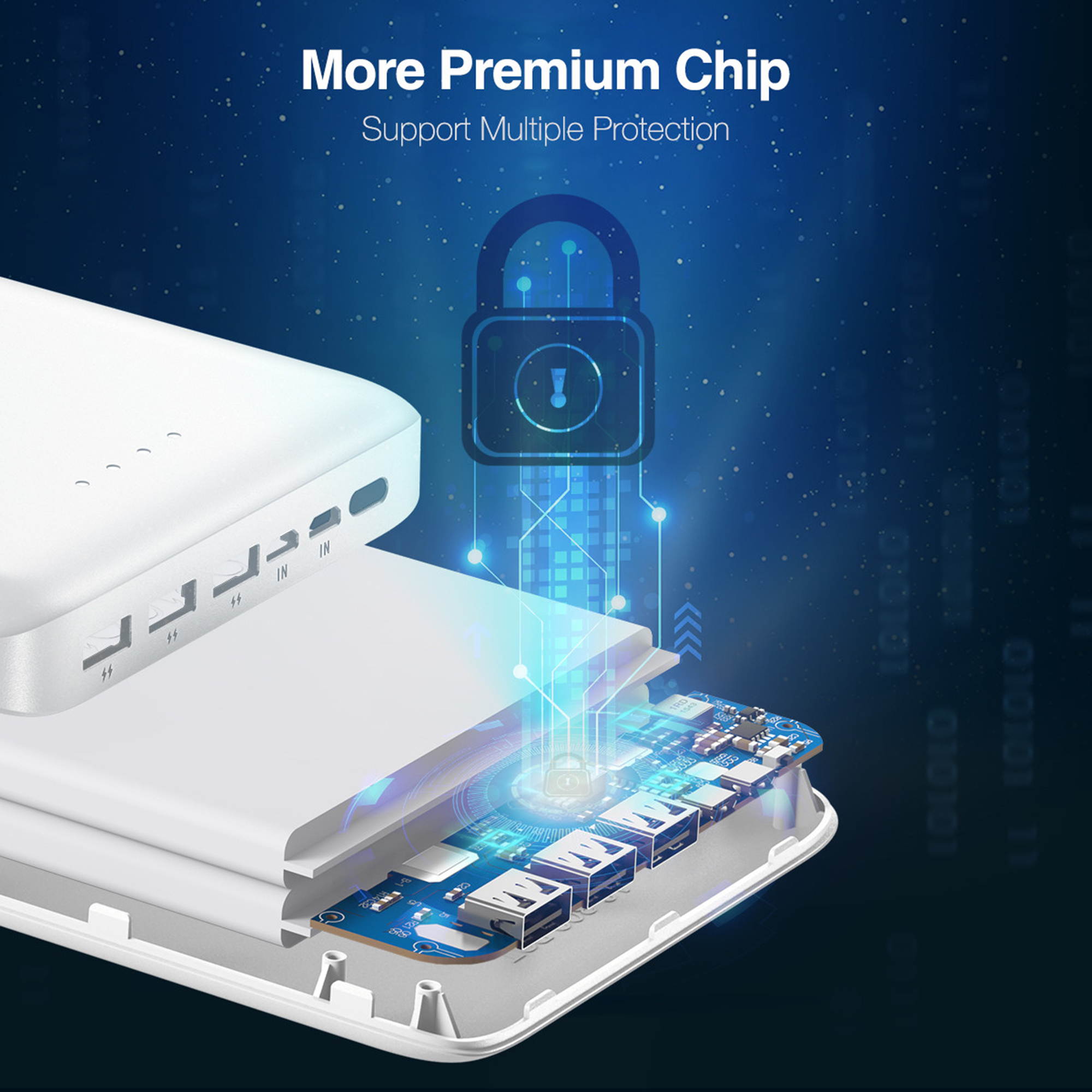 Poweradd Pilot Pro3 Power Bank 30000mAh Portable Charger Dual USB Ports External Battery for iPhone, iPad, Samsung, LG, Nexus Mobile Cellphone