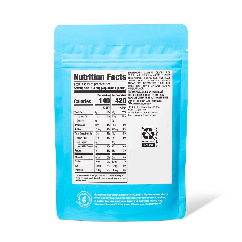 Vanilla Nut Clusters - 3oz - Good & Gather™