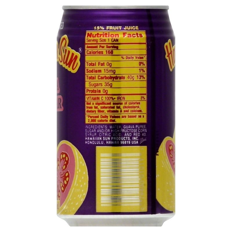 Hawaiian Sun Guava Nectar - 6pk/11.5 fl oz Cans