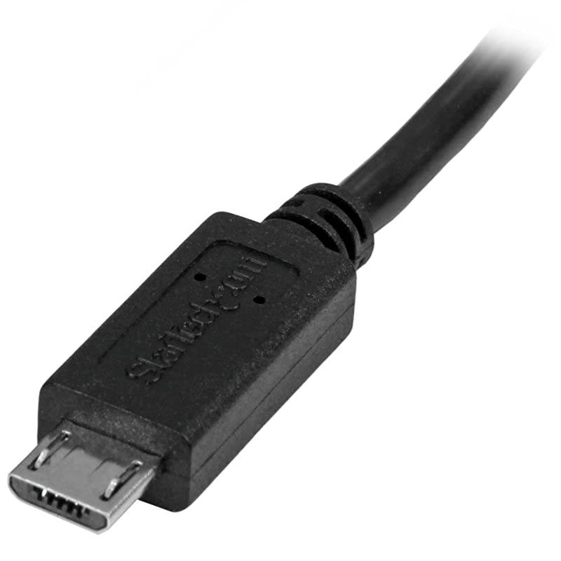 com 05m 20in MicroUSB Extension Cable MF Micro USB Male to Micro USB Female Cable USBUBEXT50CM