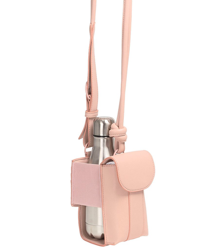 Create & Cultivate Vegan Leather Water Bottle Crossbody Bag