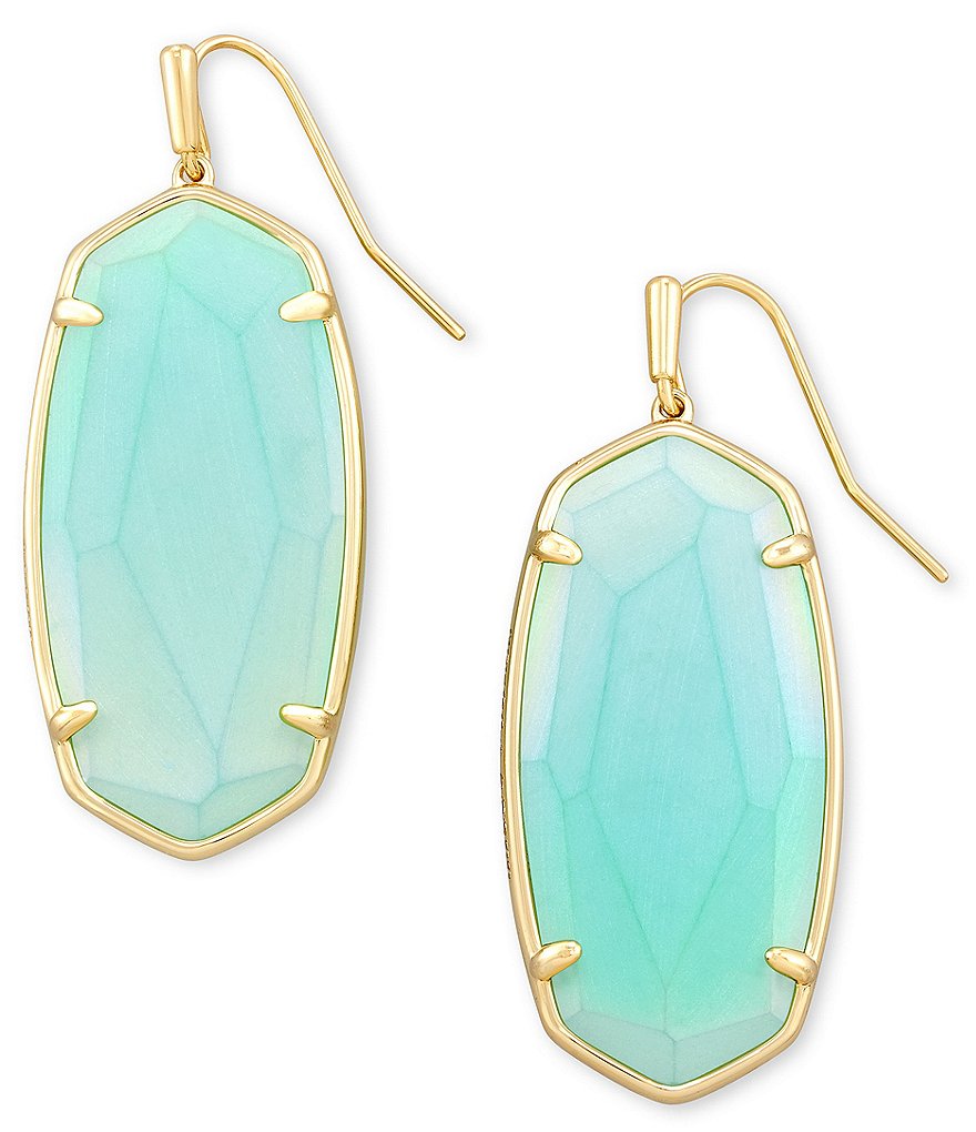 Kendra Scott Faceted Gold Elle Earrings