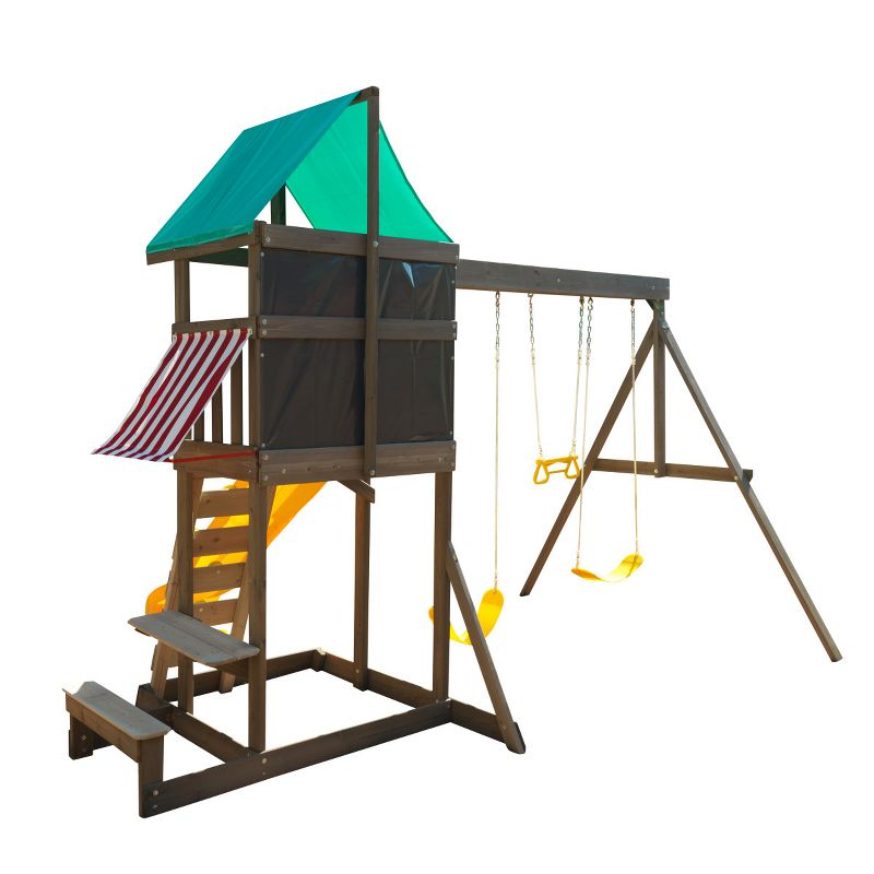 KidKraft Newport Wooden Swing Set/Playset