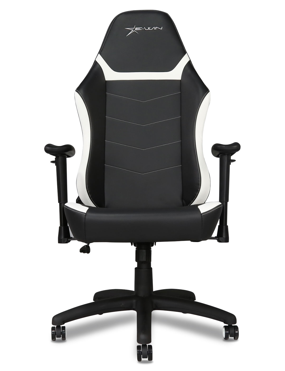 EWin Gaming and Office Chair KTC Knight Series Ergonomic With Head and Back Pillows (Black and Blue)