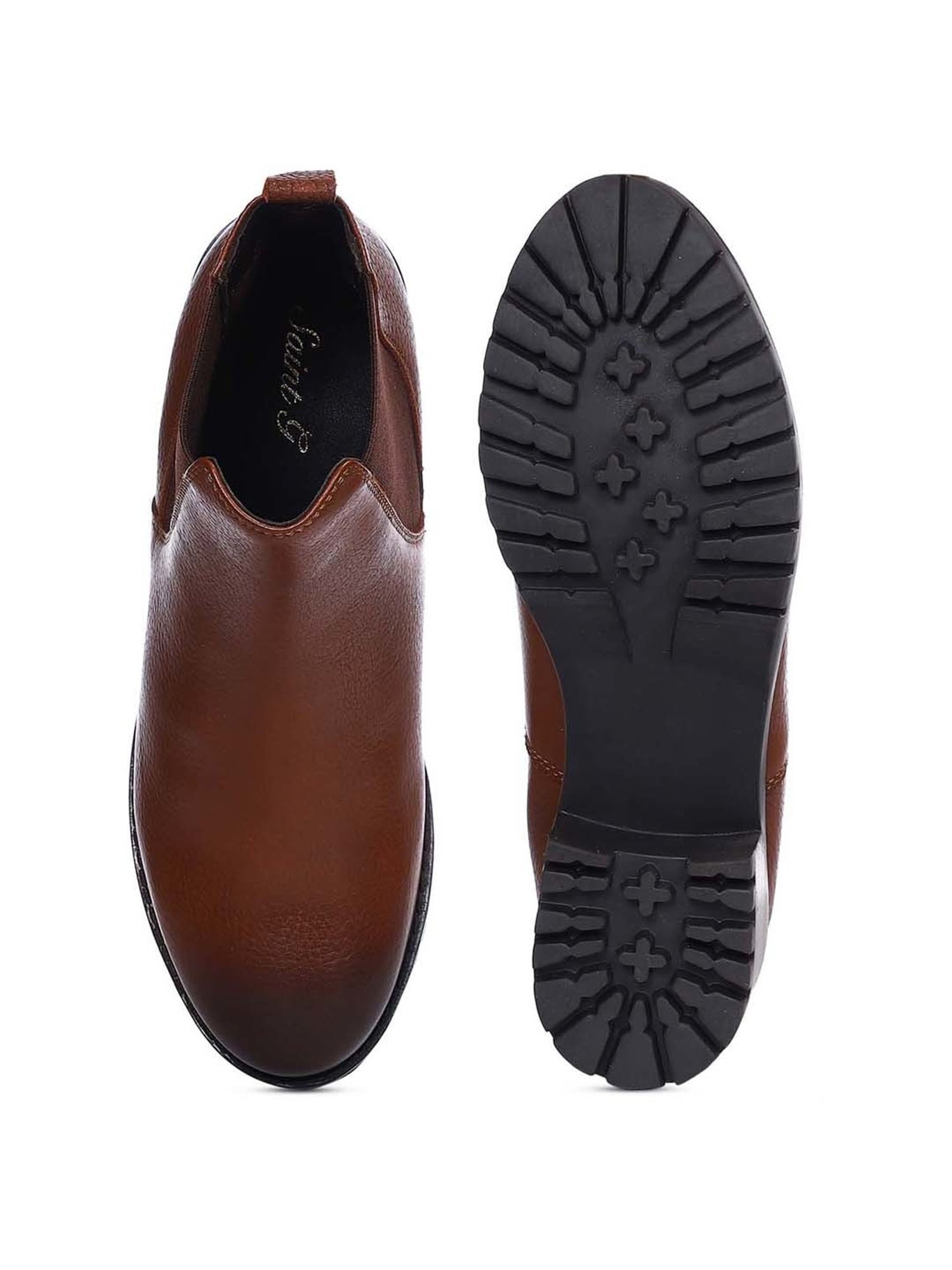 Saint G Women's Sophia Brown Chelsea Boots