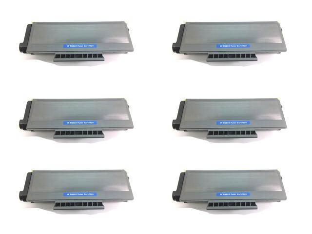 Cisinks &reg; 6PK TN650 TN-650 Toner Cartridge For Brother HL-5350DN HL-5370DW HL-5380DN DCP-8050DN, DCP-8080DN, DCP-8085DN