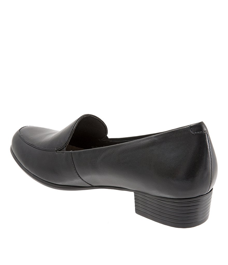 Trotters Monarch Slip-On Block Heel Loafers