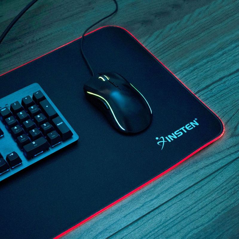 Lenovo Legion M200 RGB Gaming Mouse-WW - Optical - Cable - Black - USB - 2400 dpi - Scroll Wheel - 5 Button(s) - Symmetrical