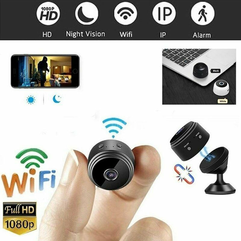 Mini Spy Camera Wireless Wifi IP Security Camcorder HD 1080P DV DVR Night Vision Black