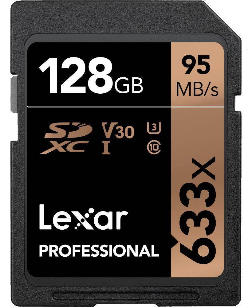 Lexar 128 GB Professional 633x SDHC/SDXC U1 #LSD128GCB1NL633