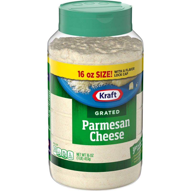 Kraft 100% Grated Parmesan Cheese 16oz