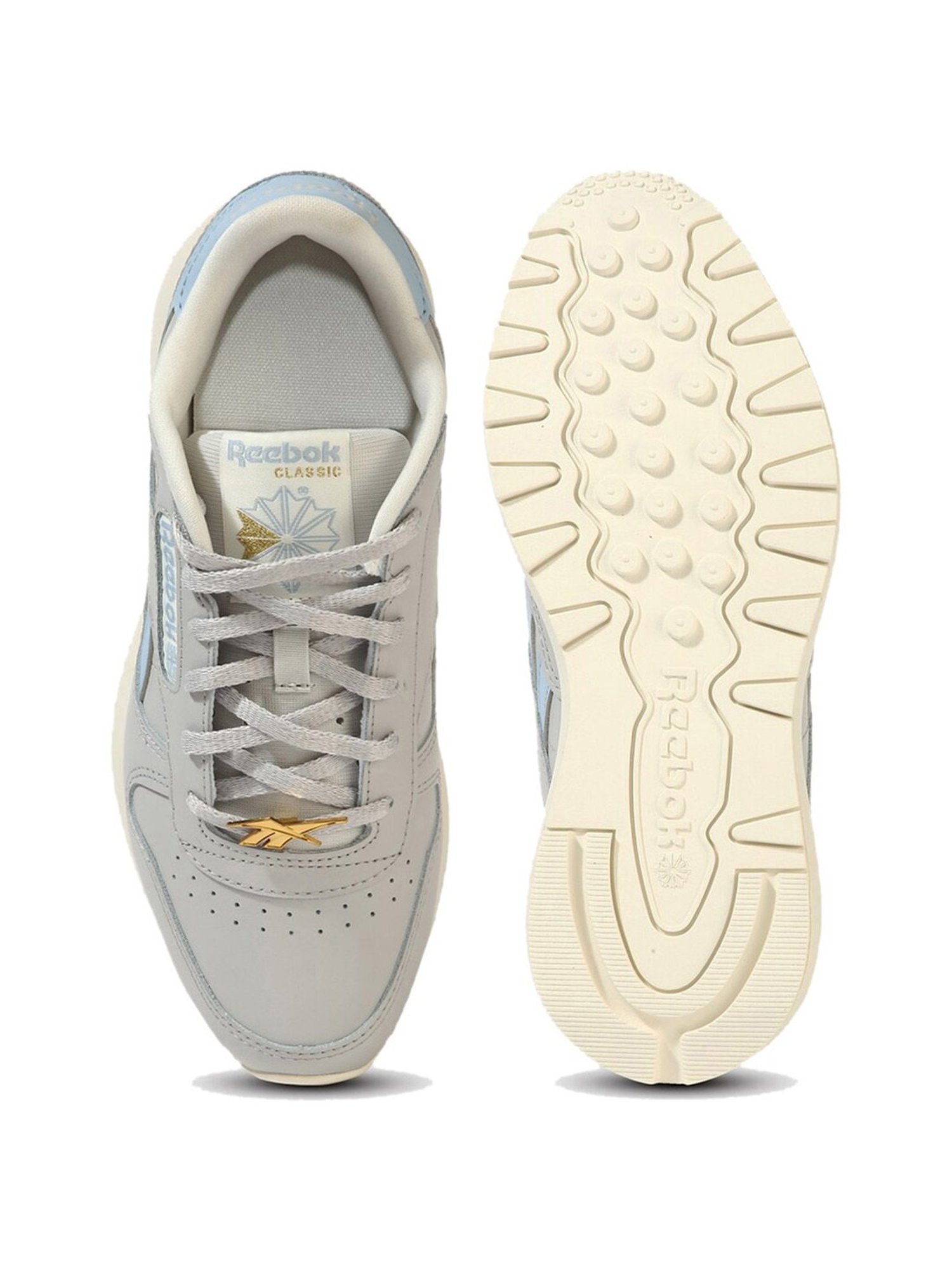 Reebok Women's Classic Leather Sp Grey Running Shoes