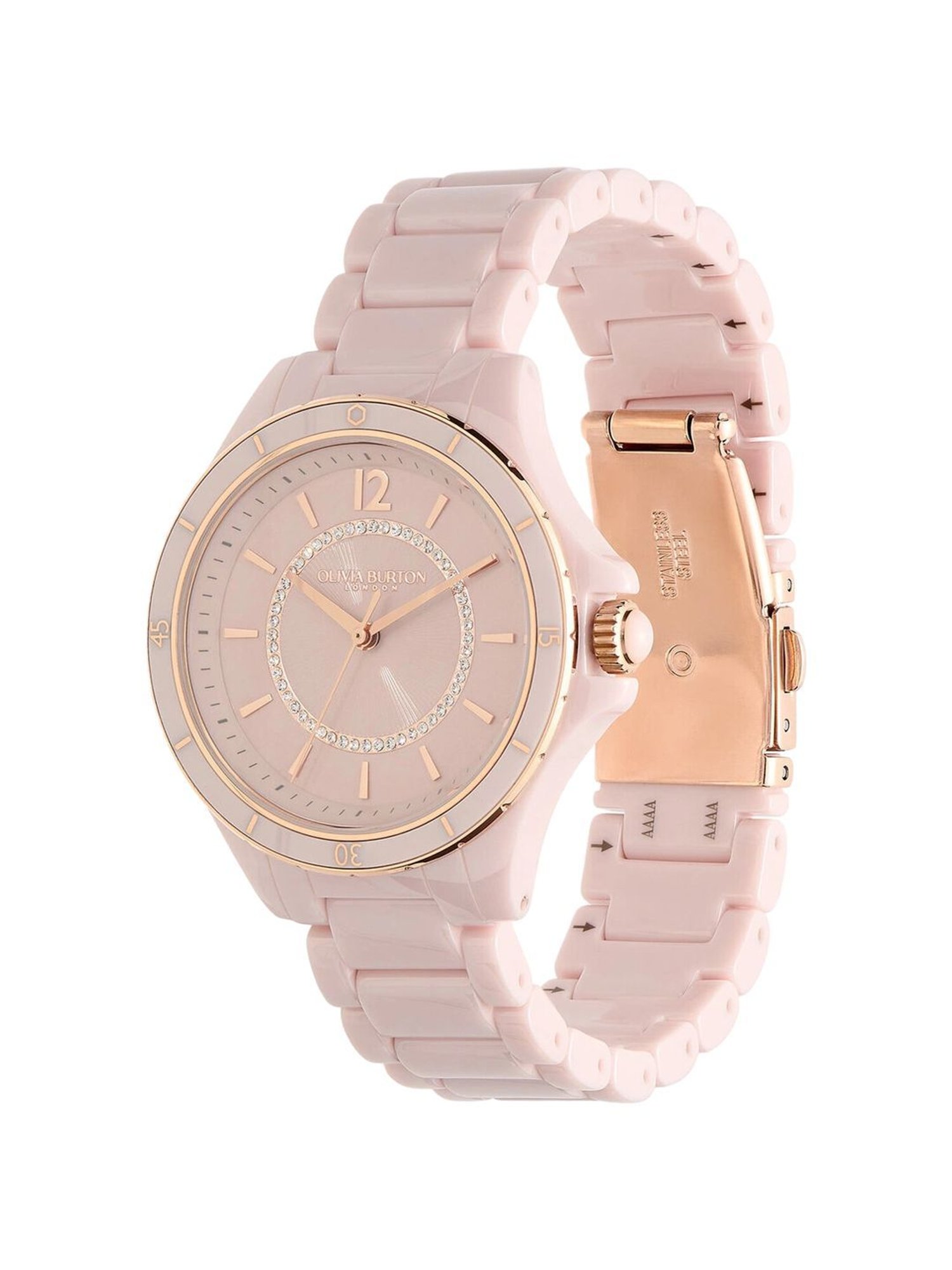 Women's Disney Minnie Mouse Nylon Strap Watch - Red