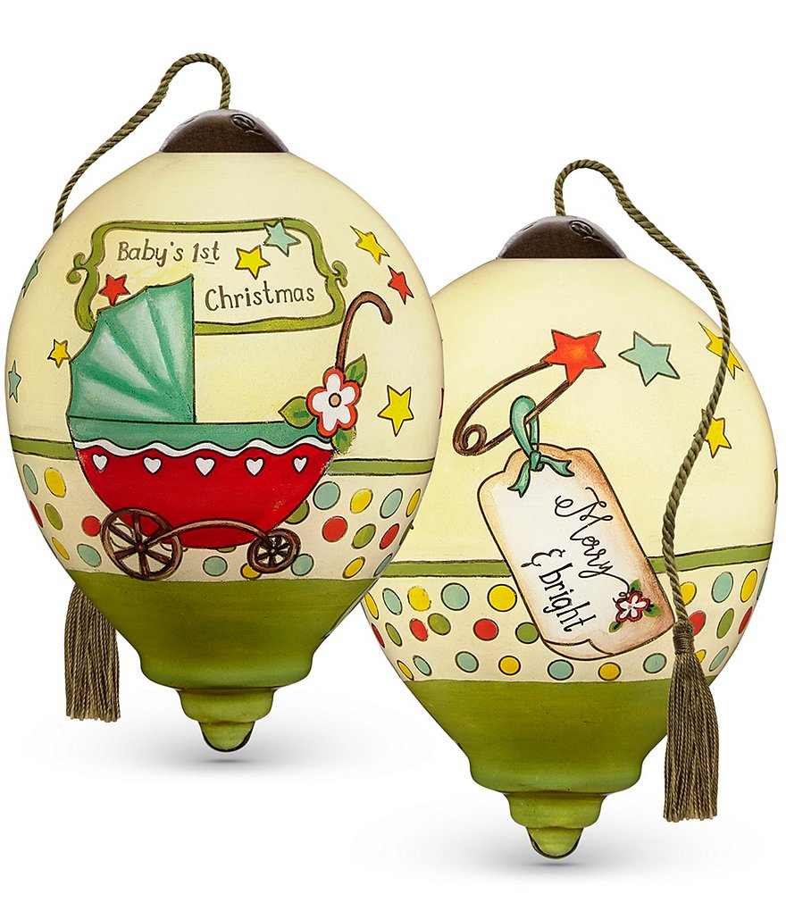 Ne' Qwa Art Merry & Bright 1st Christmas Ornament