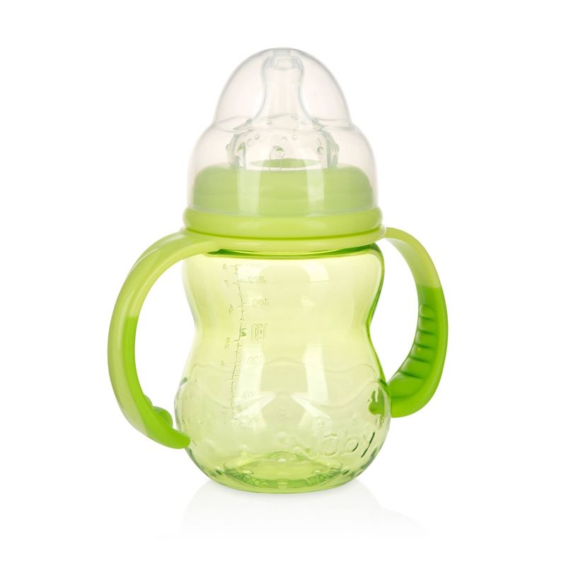 Nuby 3-Stage Trainer Cup - Green - 8oz