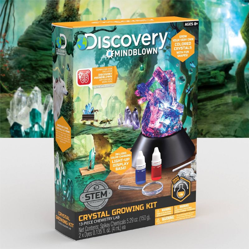 Discovery Kids Toy Kids Crystal Growing Science Kit Mini