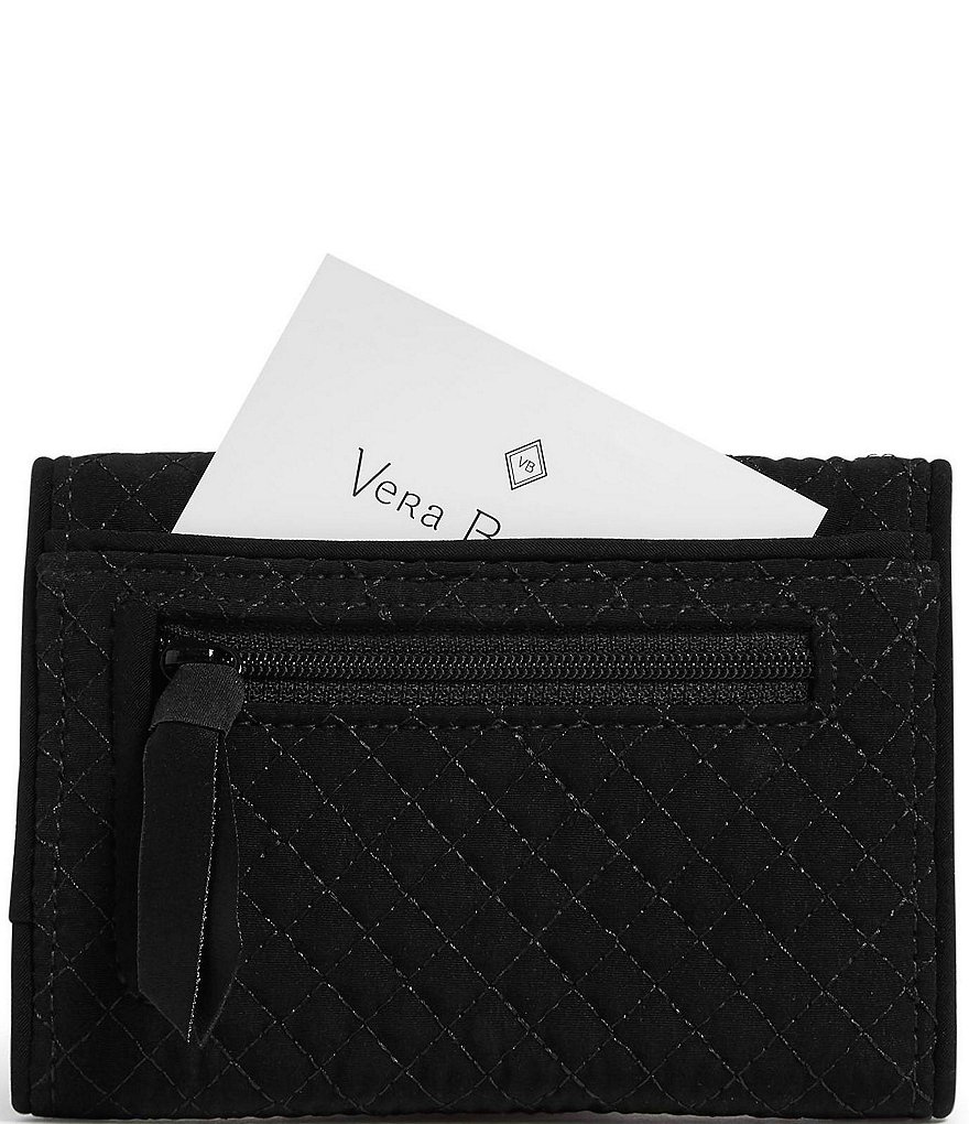Vera Bradley Microfiber Collection RFID Riley Compact Wallet