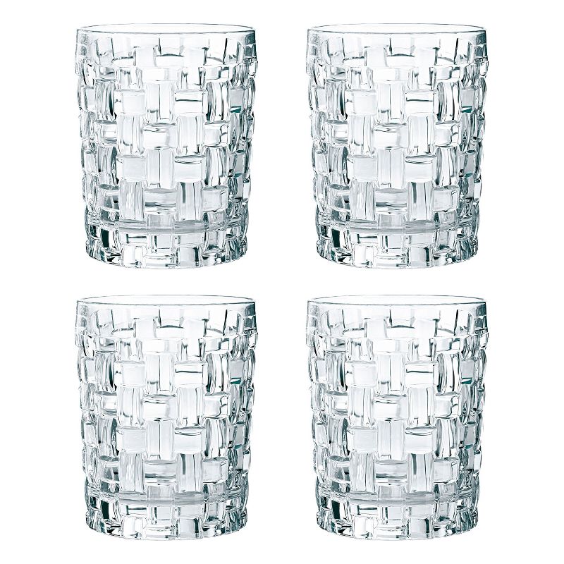4pk Embossed Glass Drinkware Tall - Hearth & Hand™ with Magnolia