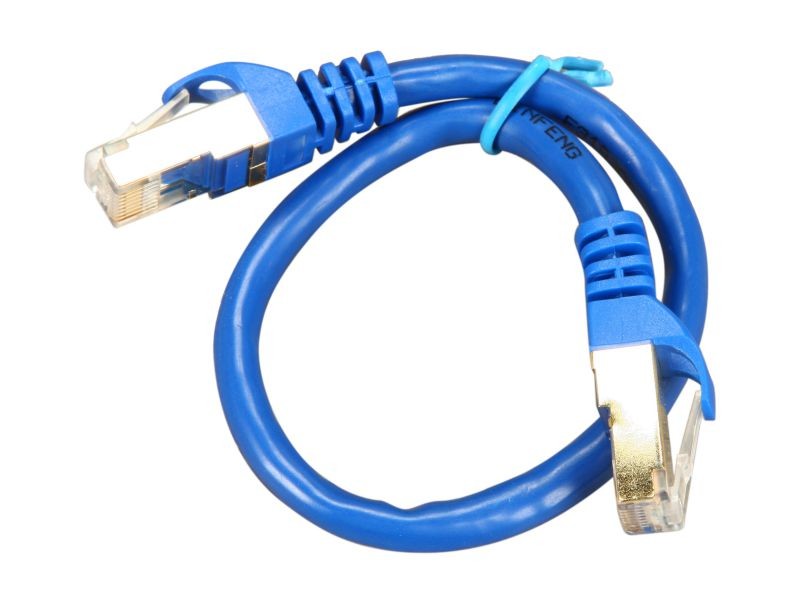Rosewill RCW-10-CAT7-BL 10 ft. Twisted Pair (S/STP) Networking Cable