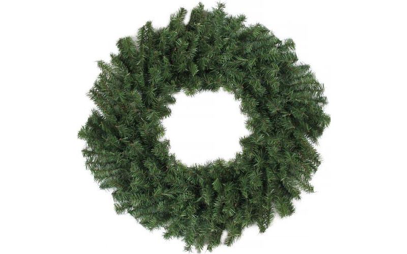 Darice 24" Unlit Canadian Pine Artificial Christmas Wreath