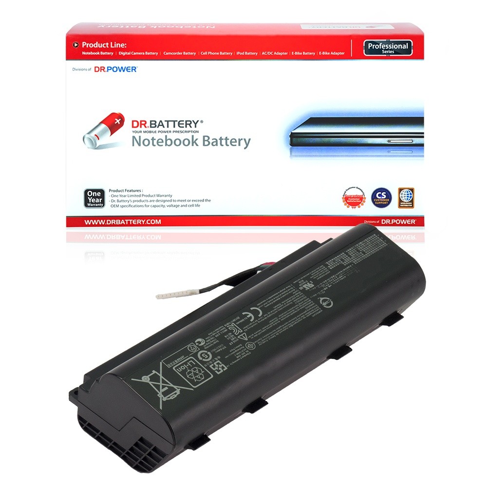 DR. BATTERY - Replacement for Asus ROG G751 / G751J / G751JL / G751JM / G751JT / G751JT-WH71WX / G751JY / GFX71 / GFX71J / GFX71JM / GFX71JT / 0B110-00340000 / A42LM93 / A42LM9H / A42N1403
