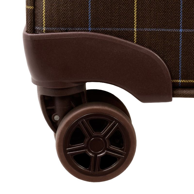 American Tourister 29'' Axion Checked Softside Suitcase - Black