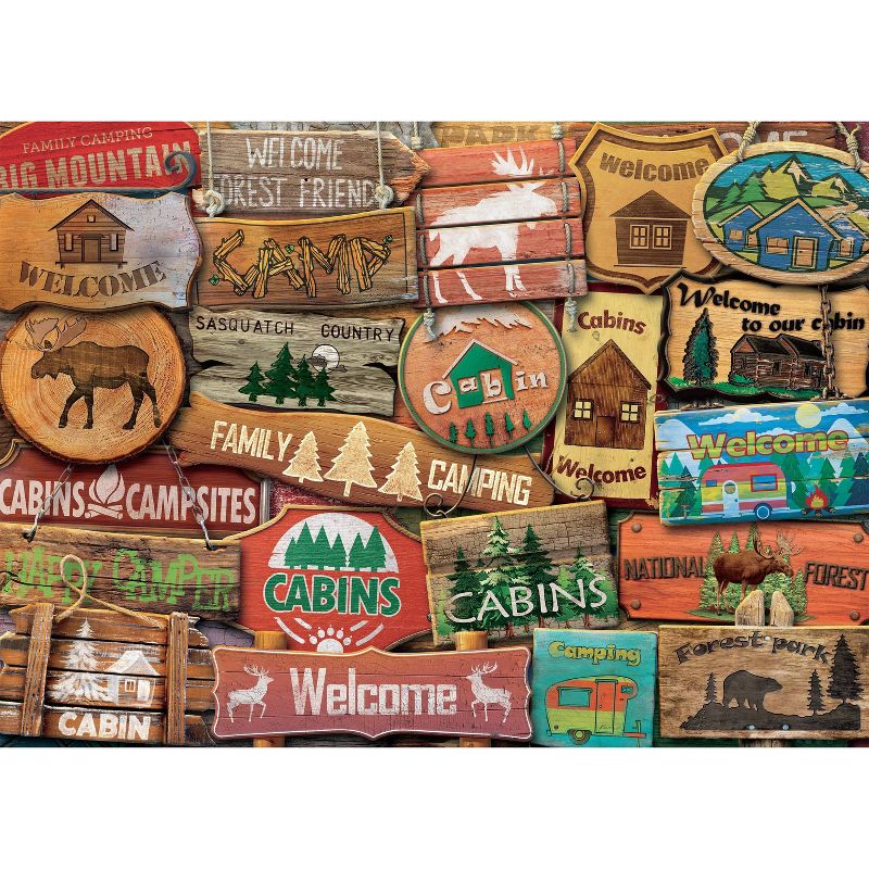 Ceaco Rustic Lodge: Sasquatch Country Jigsaw Puzzle - 1000pc