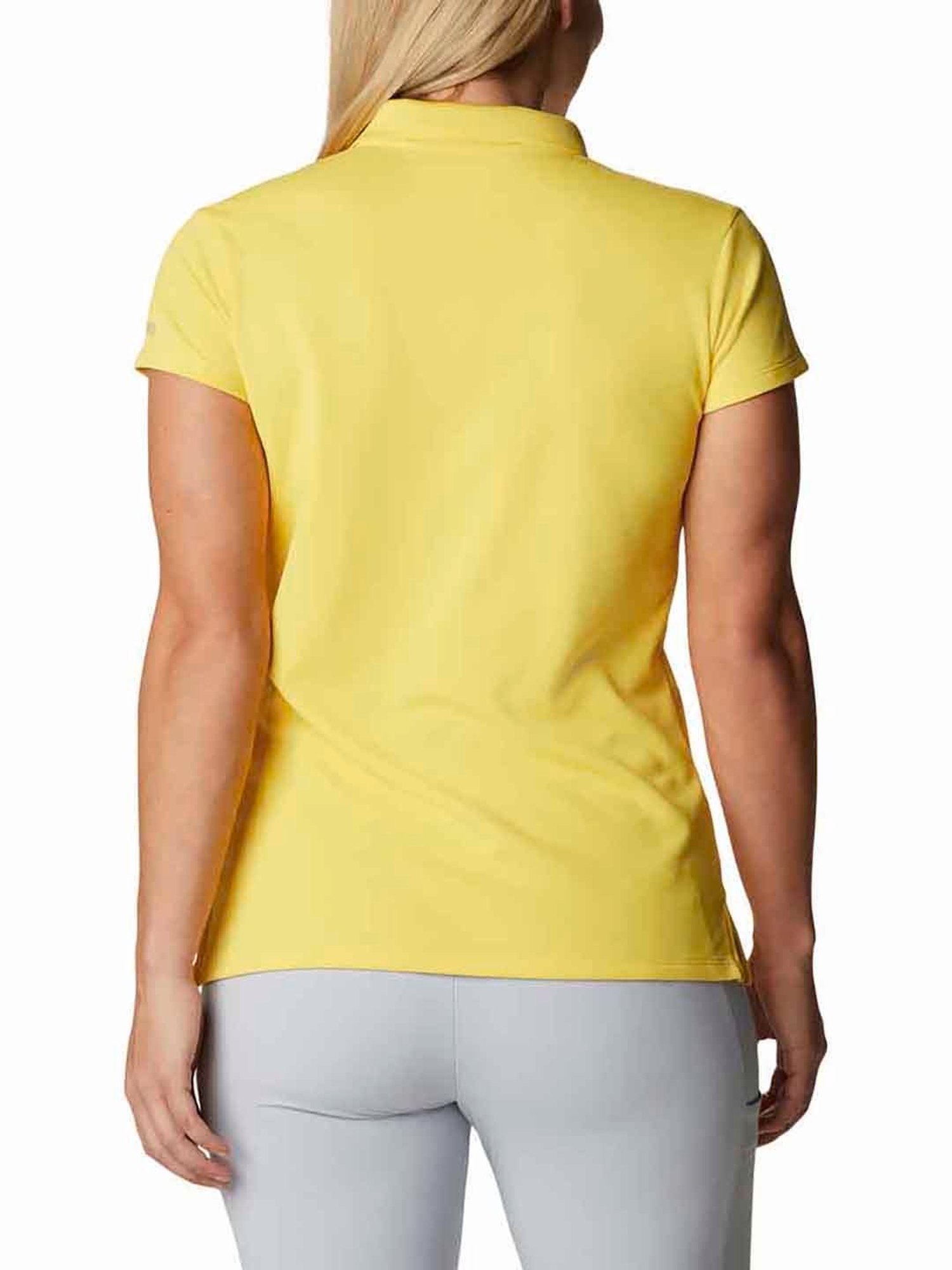 Columbia Yellow Innisfree Polo T-Shirt