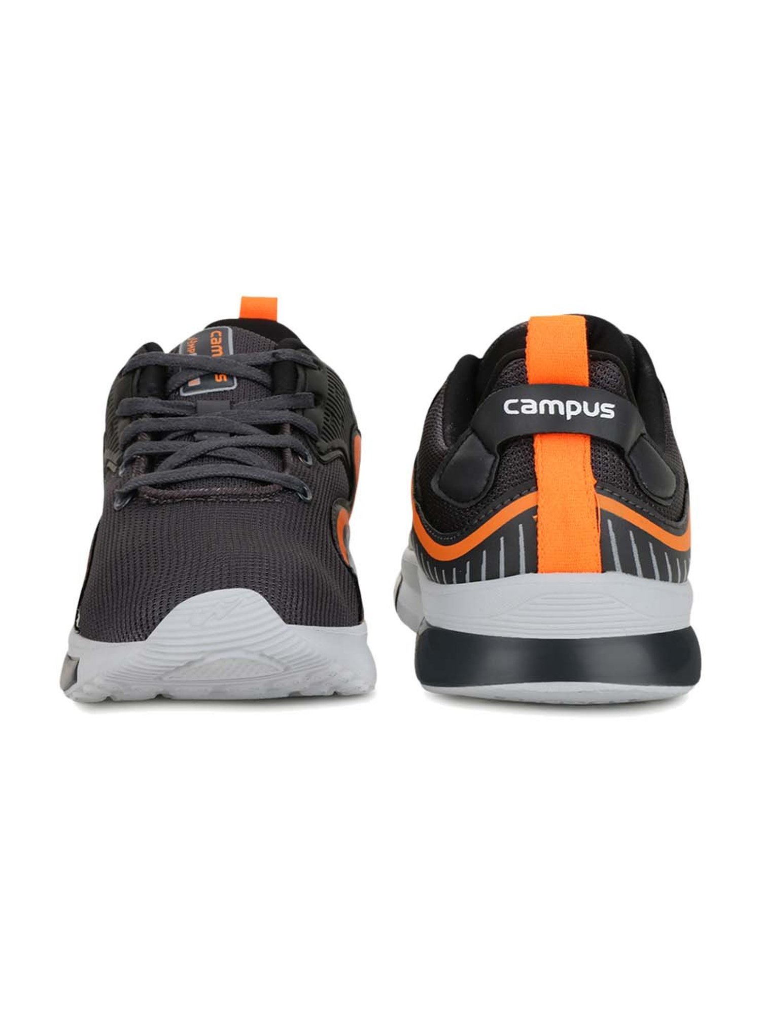 Campus Kids CHARM Charcoal Grey Running Shoes