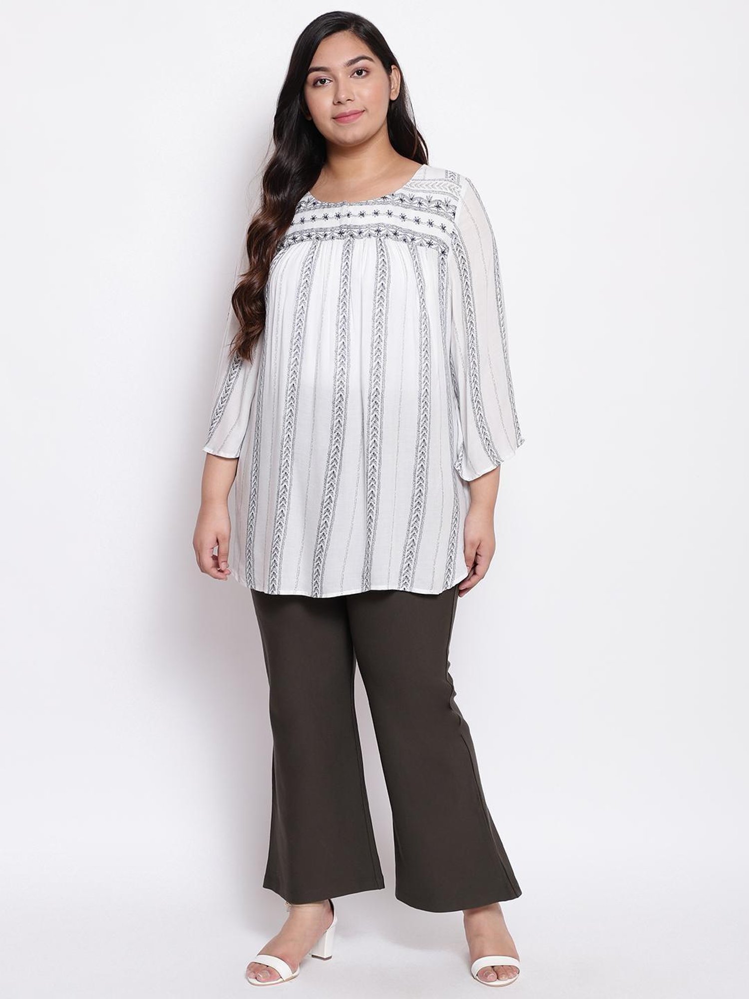 Amydus Brown Bootcut Jeggings