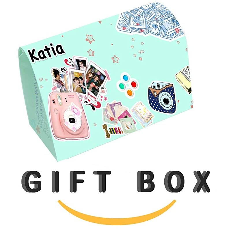 Instant Camera Accessories Bundle Compatible for Fujifilm Instax Mini 9 Mini 8+ Mini 8 Instant Film Camera Includes Camera Case Album Frame Stickers Strapetc Owl