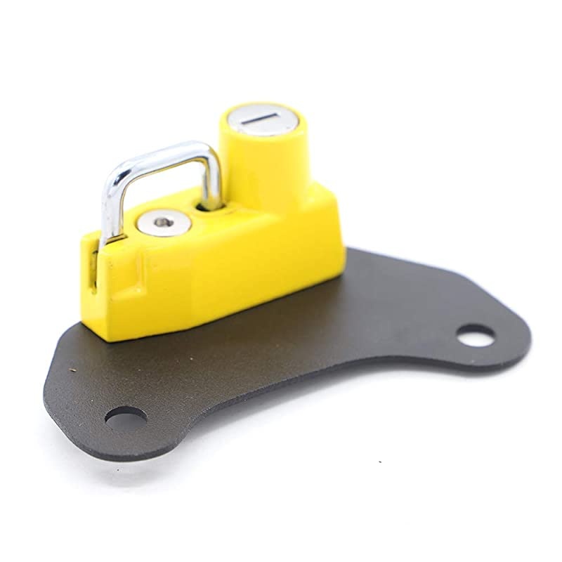 Helmet Lock with Keys for Indian Scout/Sixty 2015-2018-Yellow