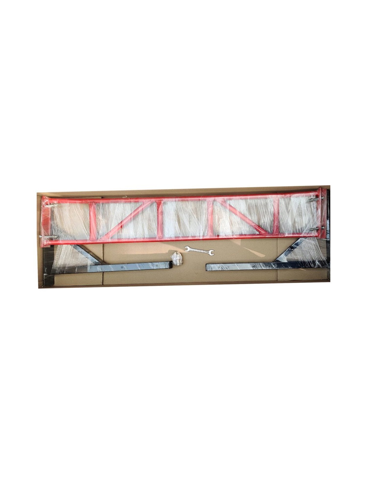 Protoner Wall Mounting Chinup Bar (Red) Size - 130x48x10