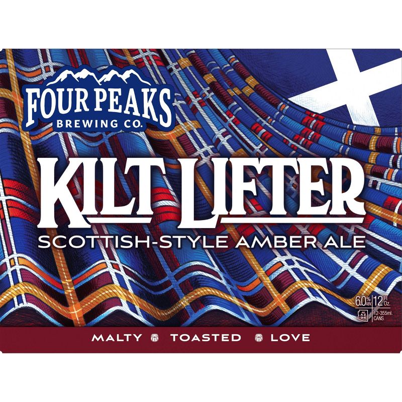 Four Peaks Kilt Lifter Scottish-Style Ale Beer - 12pk/12 fl oz Cans
