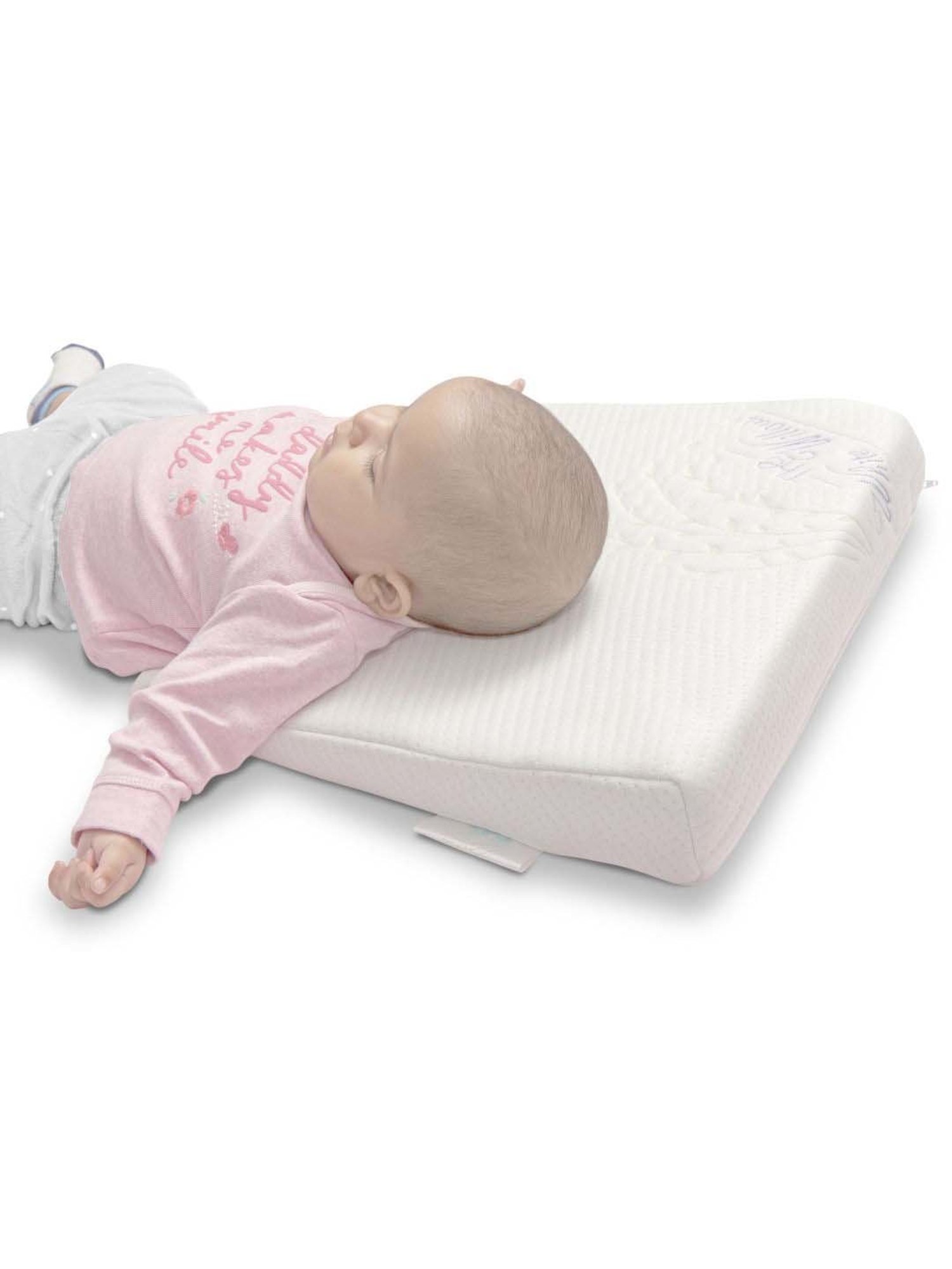 The White Willow White Half Wedge Pillow - Set of 1