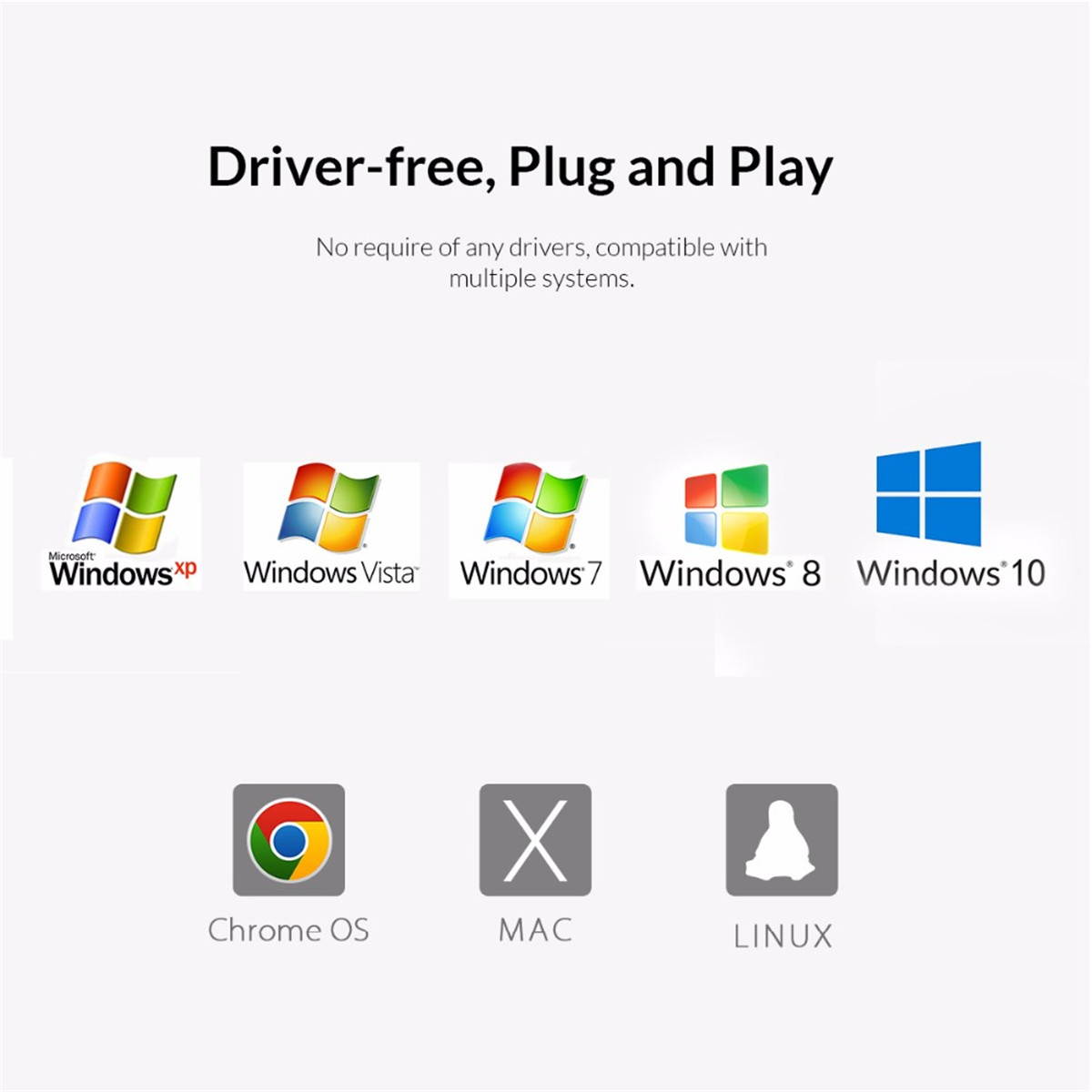 USB Sound Card, USB External Stereo Sound Adapter Splitter Converter with Volume Control for Windows and Mac, Plug & Play, No Drivers Needed