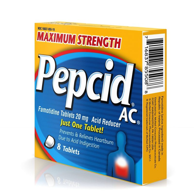 Pepcid AC Maximum Strength Tablets - 8ct