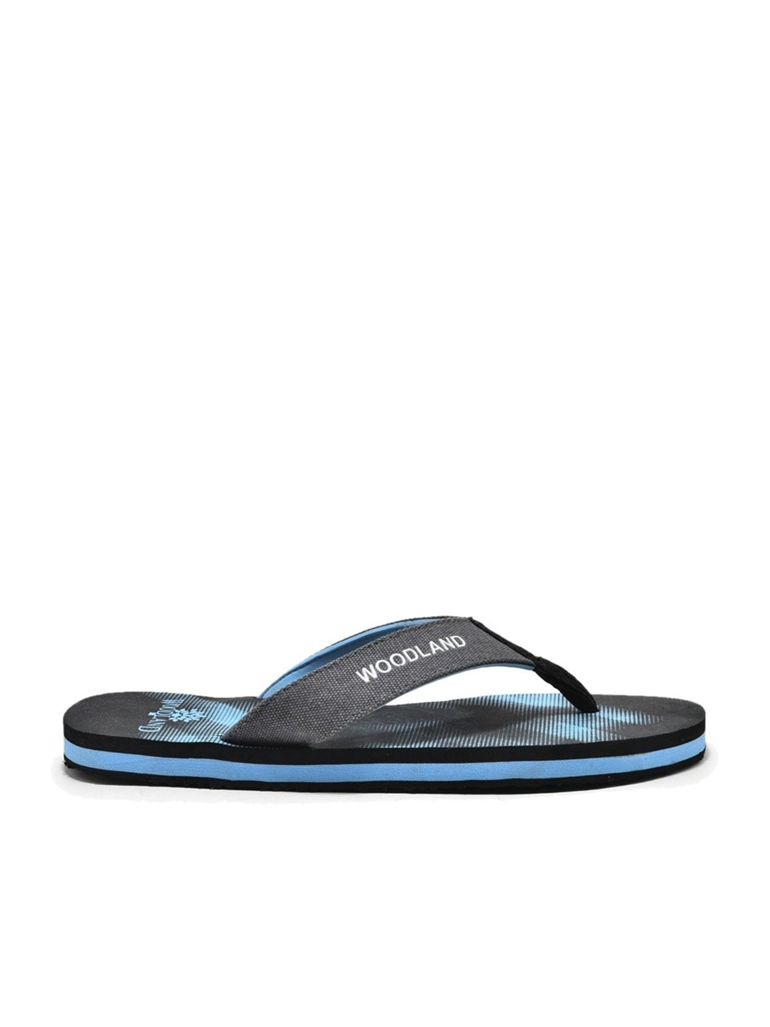 Woodland Men's Sky Blue Flip Flops