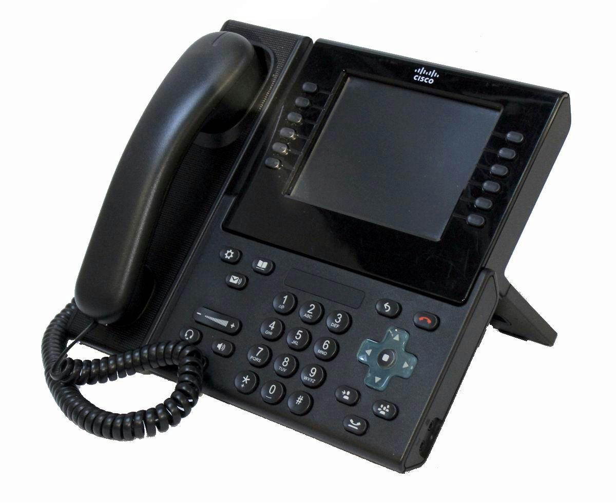 Cisco 9971 Five Line Color Display Unified Phone, CP-9971-C-K9, Lifetime Wty