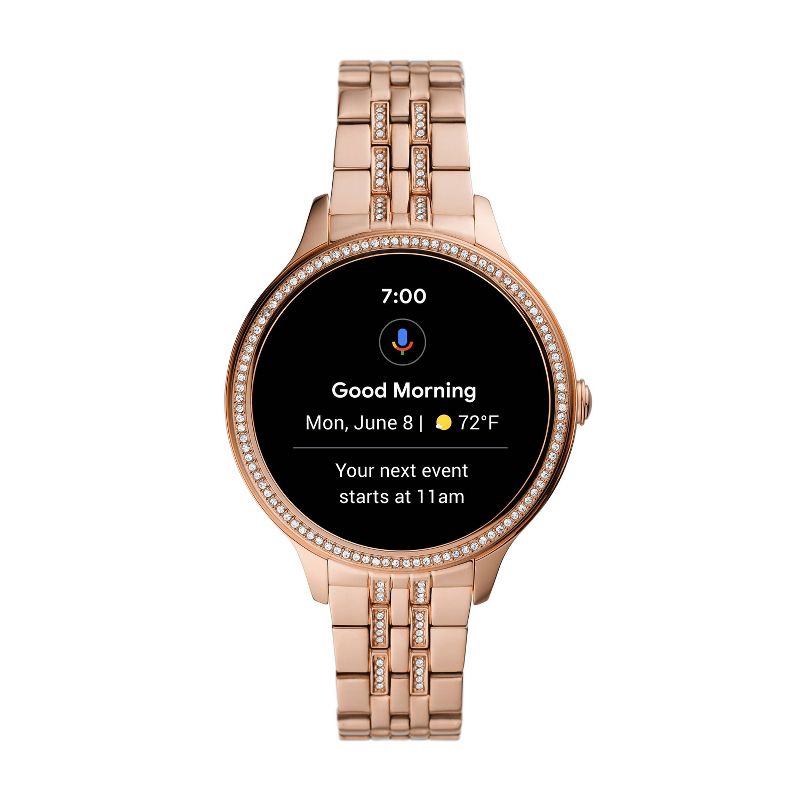 Fossil Gen 5E Smartwatch 42mm - Rose Gold-Tone Stainless Steel