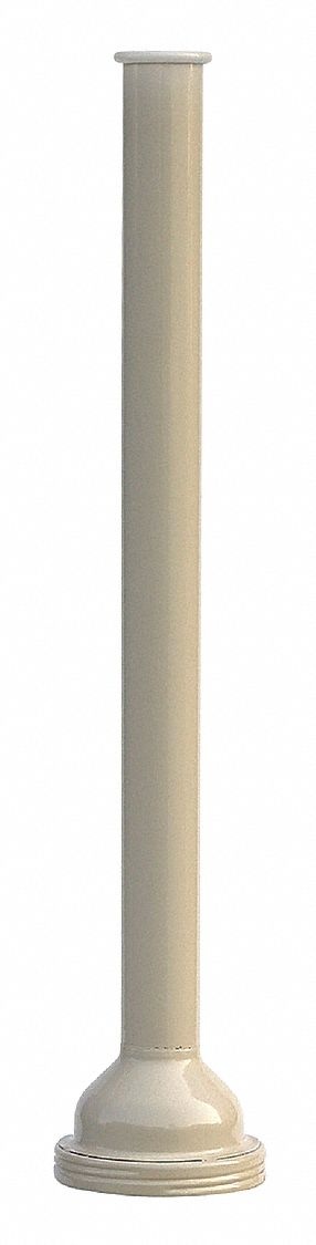EAGLE J1200BEIGE Metal Tube,26"H x 6"W,Tan