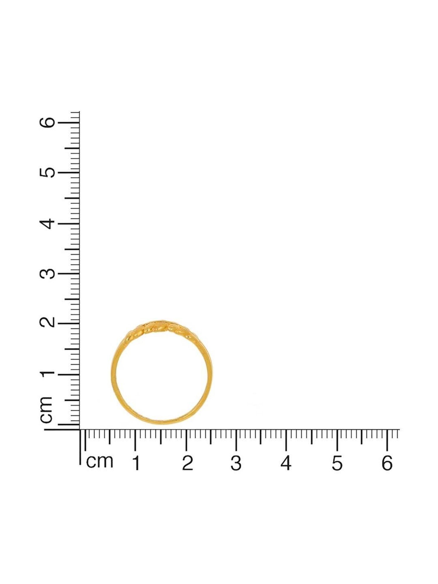 Waman Hari Pethe Jewellers 22k Gold Ring for Women