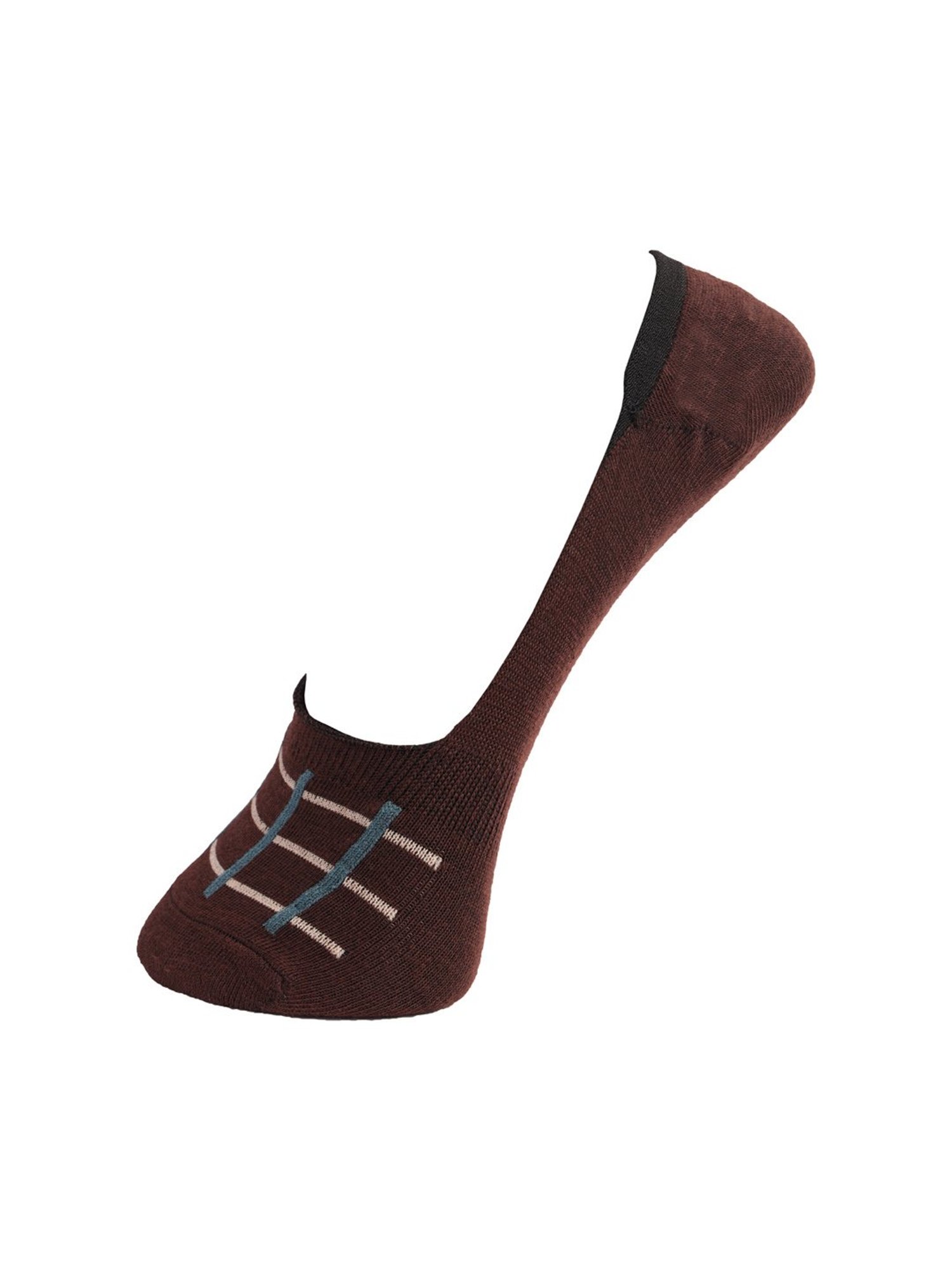 Dollar Multicolor No Show Socks (Pack of 3)