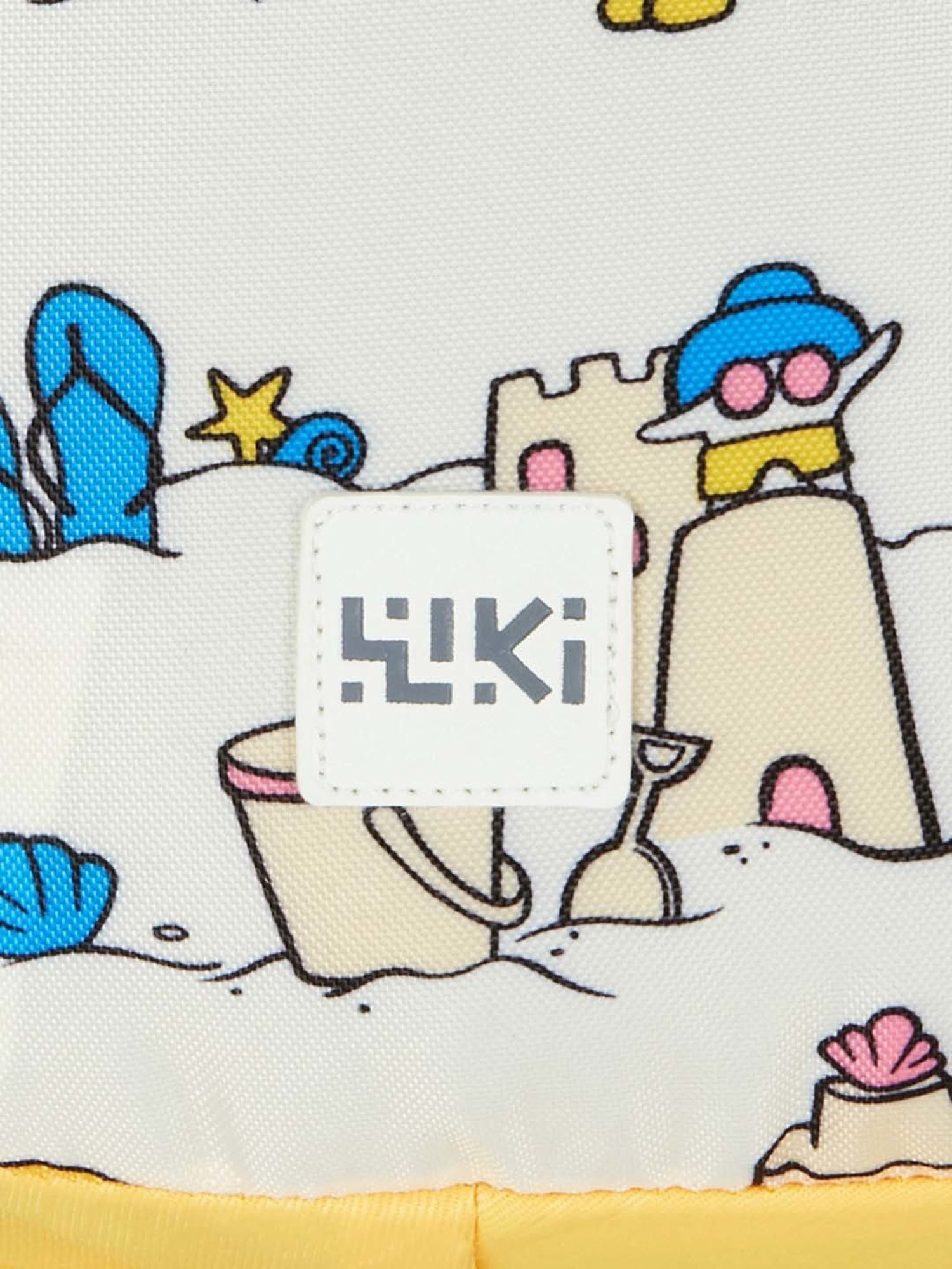 Wiki 15 Ltrs Yellow Medium Backpack