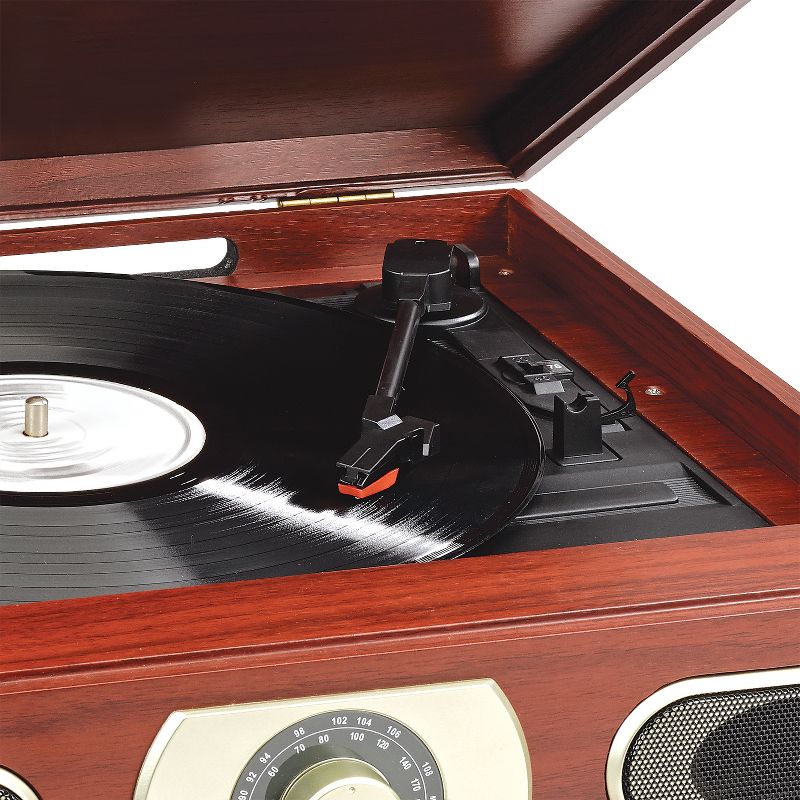 Trexonic 3-Speed Vinyl Turntable Home Stereo System