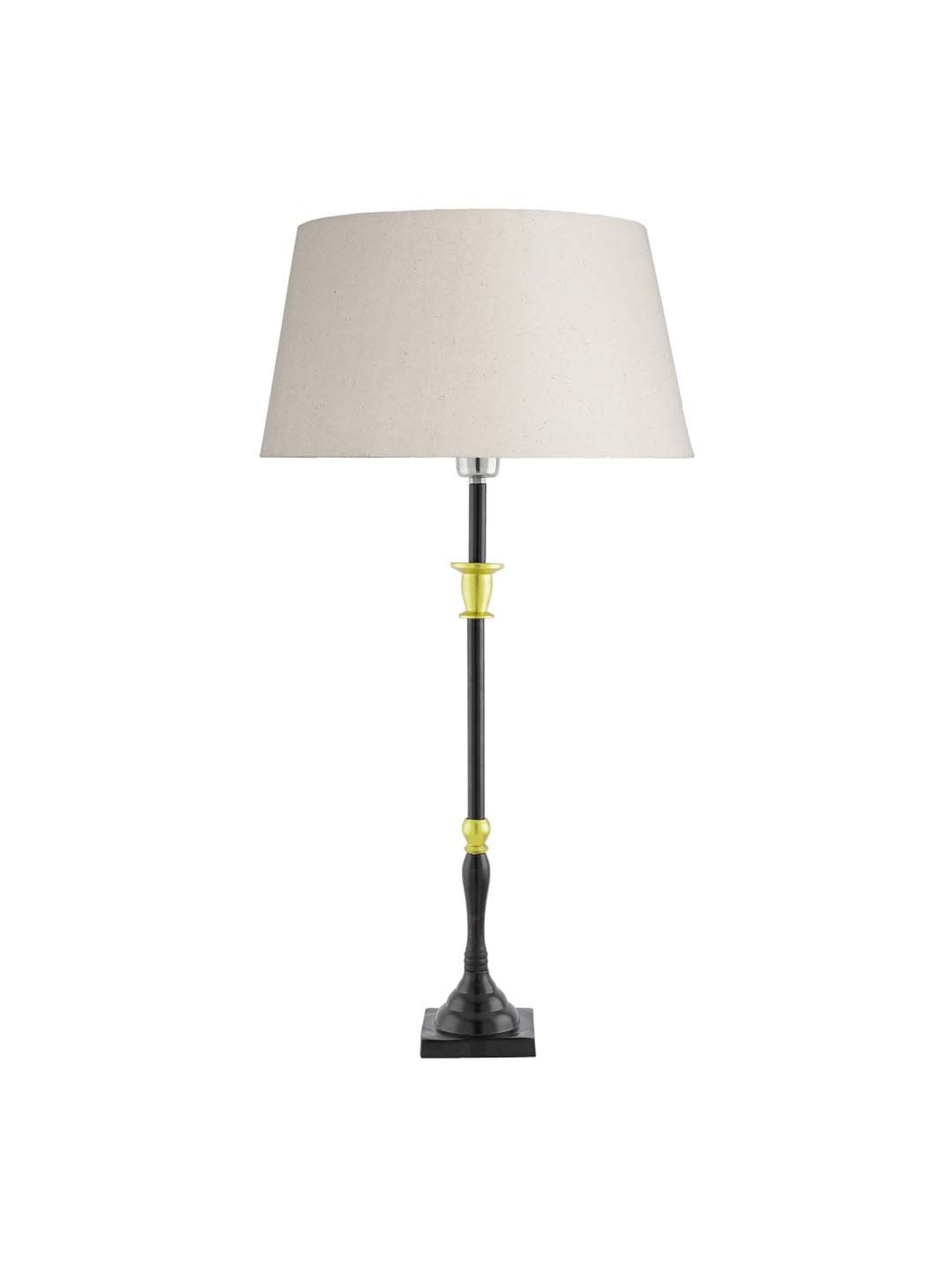 Possini Euro Design Modern Buffet Table Lamp Brushed Steel Tall Gourd White Drum Shade for Dining Room Bedroom Bedside