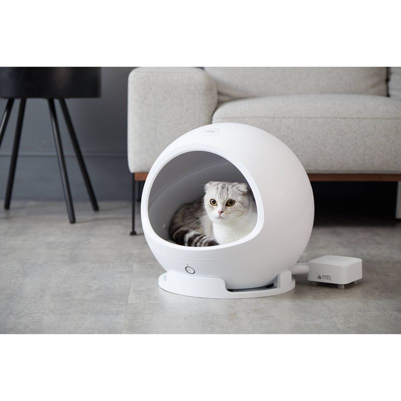 PetKit Cozy Smart Pet Cave Pet Beds - White
