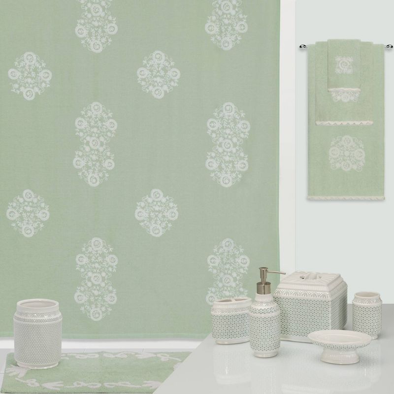 Boho Shower Curtain Gray - Creative Bath