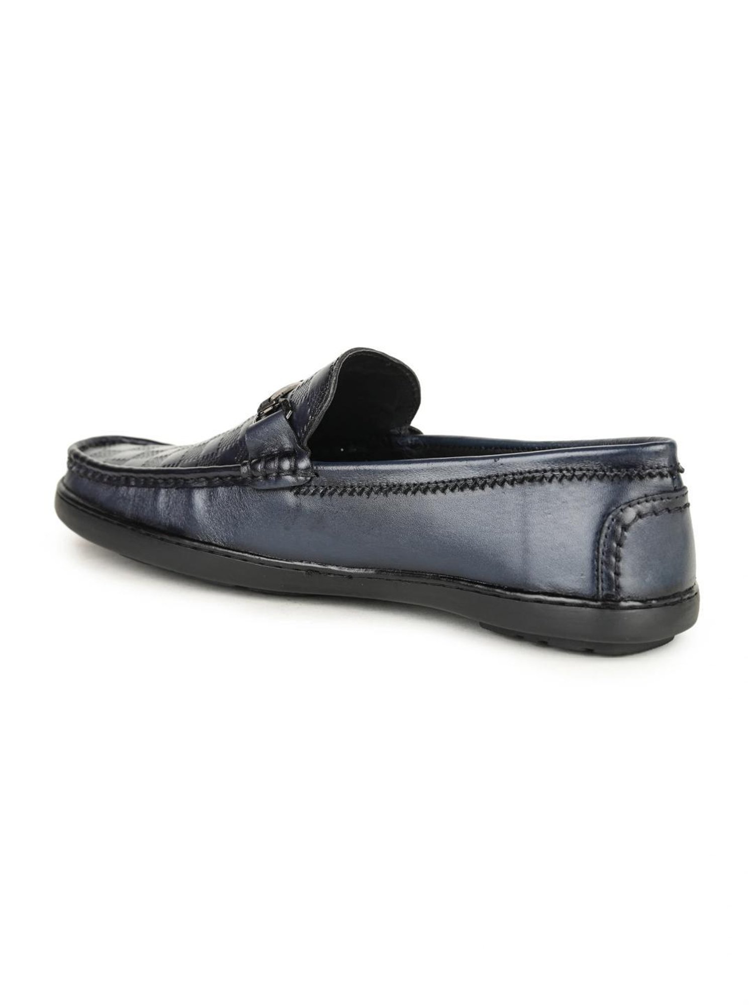 Britmen Men's Blue Casual Loafers
