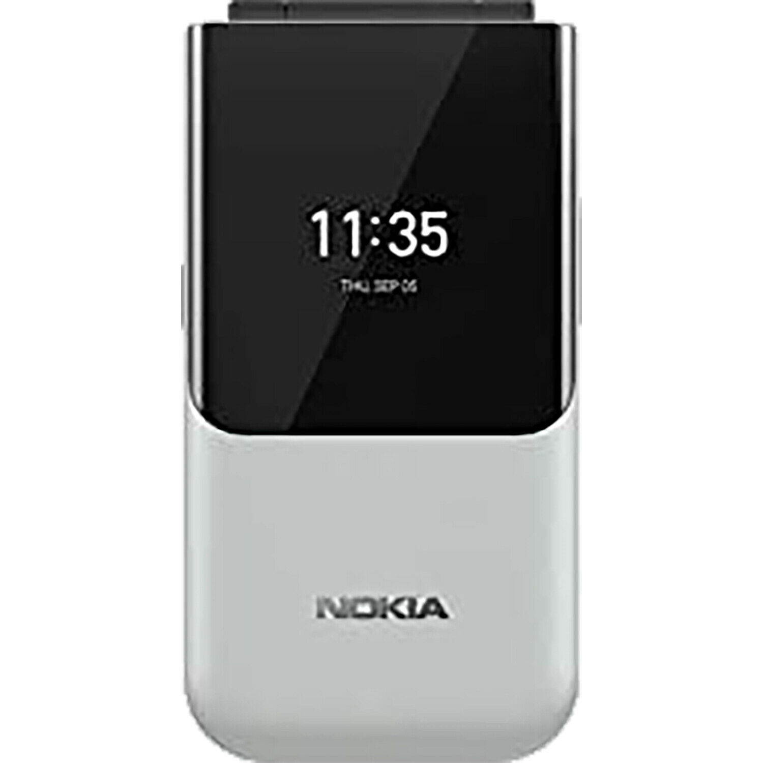 Nokia 2720 Flip Dual-SIM 4GB ROM + 515MB RAM (GSM Only | No CDMA) Factory Unlocked 4G/LTE Keypad Phone - (Red) - International Version